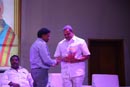 Sri Mulugu Ramalingeshwara Varaprasad Siddhanti was honoured with Jyotishyasastra Vignana Visharadha at Tummalapalli Kalakshetram, Vijayawada (117)